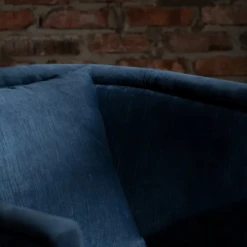 Crestview Collection Tarek Blue Sergovia Marino Armchair -Crestview Shop 016f4bec 0445 481f 9c45 daa38bd7be63