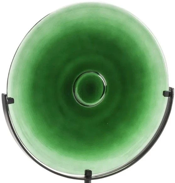 Crestview Collection Miramar Green Disc With Stand 4 Crestview Collection Miramar Green Disc With Stand - Image 2