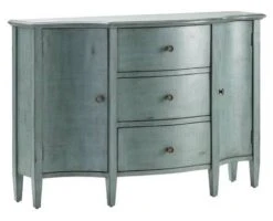 Crestview Collection Abigail Blue Credenza