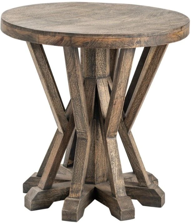Crestview Collection Hamilton Brown End Table 3 Crestview Collection Hamilton Brown End Table