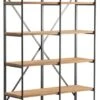 Crestview Collection La Salle Beige/Black Bookshelf -Crestview Shop 08a771bf 6a39 49e4 8be2 4e59c0373aea