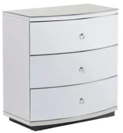 Crestview Collection Millenium Bent Mirror Chest