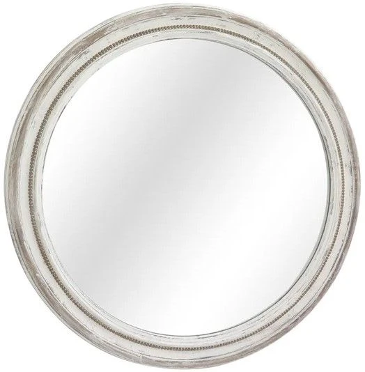 Crestview Collection Laughlin White Mirror 3 Crestview Collection Laughlin White Mirror