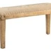 Crestview Collection Bengal Manor Mango Wood Burlap Bench -Crestview Shop 105b3cf6 f5ed 4755 a1db a4e2064877e4