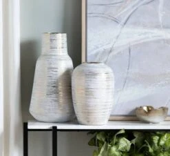 Crestview Collection Trinity Silver Large Vase 9 Crestview Collection Trinity Silver Large Vase -Crestview Shop 136ae671 6481 4578 bec5 b20b47cd43ab