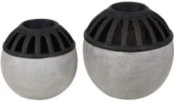 Crestview Collection Crosby Gray Votive Holder -Crestview Shop 15260169 a4d0 4657 a86f 8d5d469ec3de