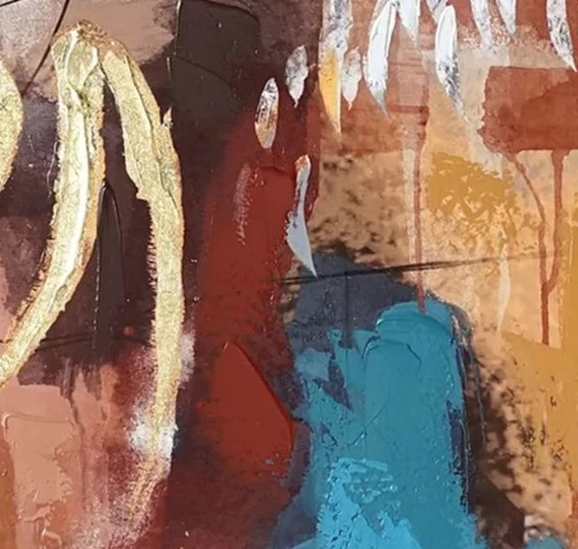 Crestview Collection Vivid II Multi-Colored Wall Art 4 Crestview Collection Vivid II Multi-Colored Wall Art - Image 2