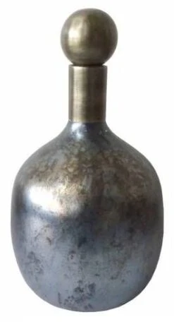 Crestview Collection Antique Bronze/Brass Medium Ritz Covered Urn