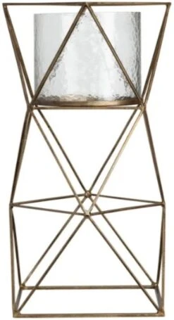 Crestview Collection Capra Gold Candleholder -Crestview Shop 1ce898cf a919 447b 8bcf 95890f2890fc