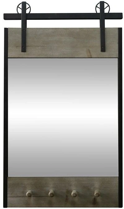 Crestview Collection Mason Dark Brown Wall Mirror 3 Crestview Collection Mason Dark Brown Wall Mirror