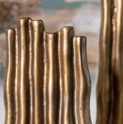 Crestview Collection Bark Gold Sculpture -Crestview Shop 2037560f 2835 4002 92e9 2dd03fc1a292