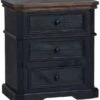Crestview Collection Black Nightstand -Crestview Shop 223ac2c3 d383 4916 9819 774859091a48