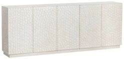 Crestview Collection Malibu White Sideboard