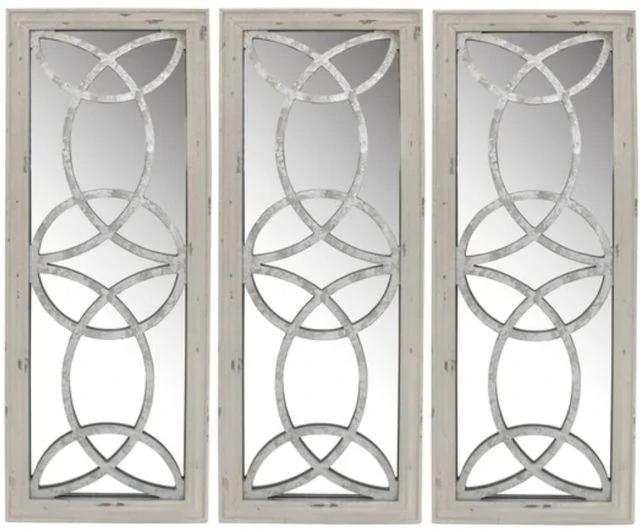 Crestview Collection Depiction Gray Wall Mirror 3 Crestview Collection Depiction Gray Wall Mirror