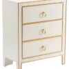Crestview Collection Phoebe White And Gold Chest -Crestview Shop 26ada79e da44 49f2 be89 76995b884bf2