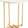 Crestview Collection Pembroke Gold End Table -Crestview Shop 27408b2d 78be 45c6 8c46 3b76bae1c8f5