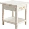 Crestview Collection Seaside White Coastal End Table 2 Crestview Collection Seaside White Coastal End Table -Crestview Shop 27d01487 6393 4d86 9ca4 b3d1d11f128d