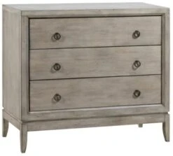 Crestview Collection Hawthorne Estate Grey Wash Chest