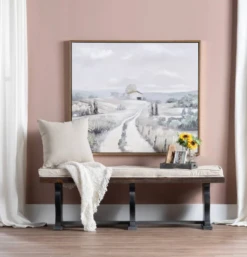 Crestview Collection Beaufort Stained Bench -Crestview Shop 2c19e430 5603 4264 8f28 1b8b72474165