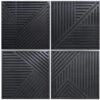 Crestview Collection Graham II 4-Piece Black Wall Decor Set -Crestview Shop 303e8cb1 4d1b 44be b643 1604d559cc10
