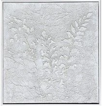 Crestview Collection Ivory Foliage 4-Piece Light Gray Wall Art Set 4 Crestview Collection Ivory Foliage 4-Piece Light Gray Wall Art Set - Image 2