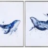 Crestview Collection Whales Tails 2-Piece Wall Art Set -Crestview Shop 332a5c35 8a06 4c58 a743 597972200b8a