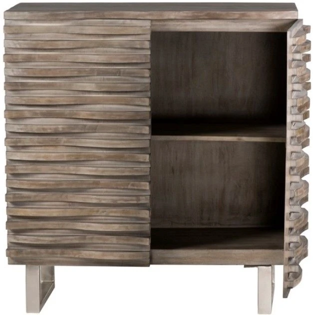 Crestview Collection Bengal Manor Grey Cabinet 5 Crestview Collection Bengal Manor Grey Cabinet - Image 3