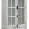 Crestview Collection Coventry White Curio -Crestview Shop 36ae2581 acc1 4d20 9956 aa539a4ff60e