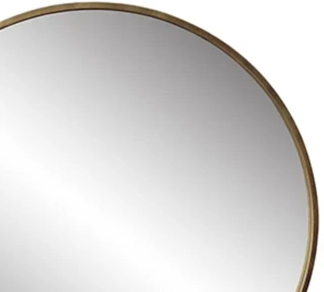 Crestview Collection Napa Gold Wall Mirror 4 Crestview Collection Napa Gold Wall Mirror - Image 2
