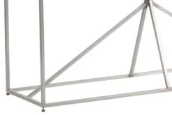 Crestview Collection Bengal Manor Asterisk Light Brown Console Table With Silver Base -Crestview Shop 39feddb1 43c6 472d ab0f 5ee90cd74735