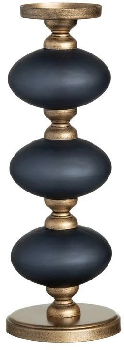 Crestview Collection Adair Blue/Bronzed Candleholder 6 Crestview Collection Adair Blue/Bronzed Candleholder - Image 4