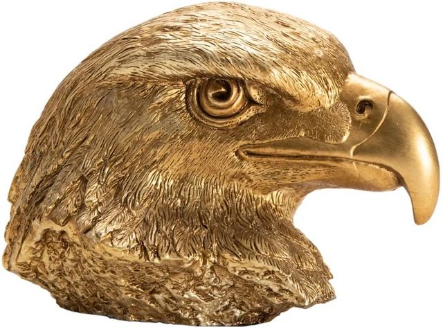 Crestview Collection Eagle Gold Head Statue 3 Crestview Collection Eagle Gold Head Statue
