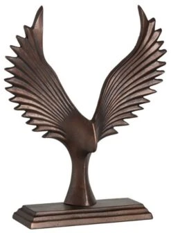 Crestview Collection Wings Bronze Sculpture