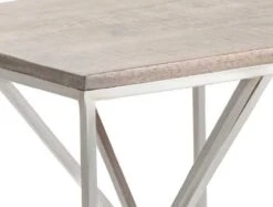 Crestview Collection Bengal Manor Asterisk Light Brown End Table With Silver Base 6 Crestview Collection Bengal Manor Asterisk Light Brown End Table With Silver Base -Crestview Shop 40f2f679 420c 4274 81a9 fb3bd1646f43