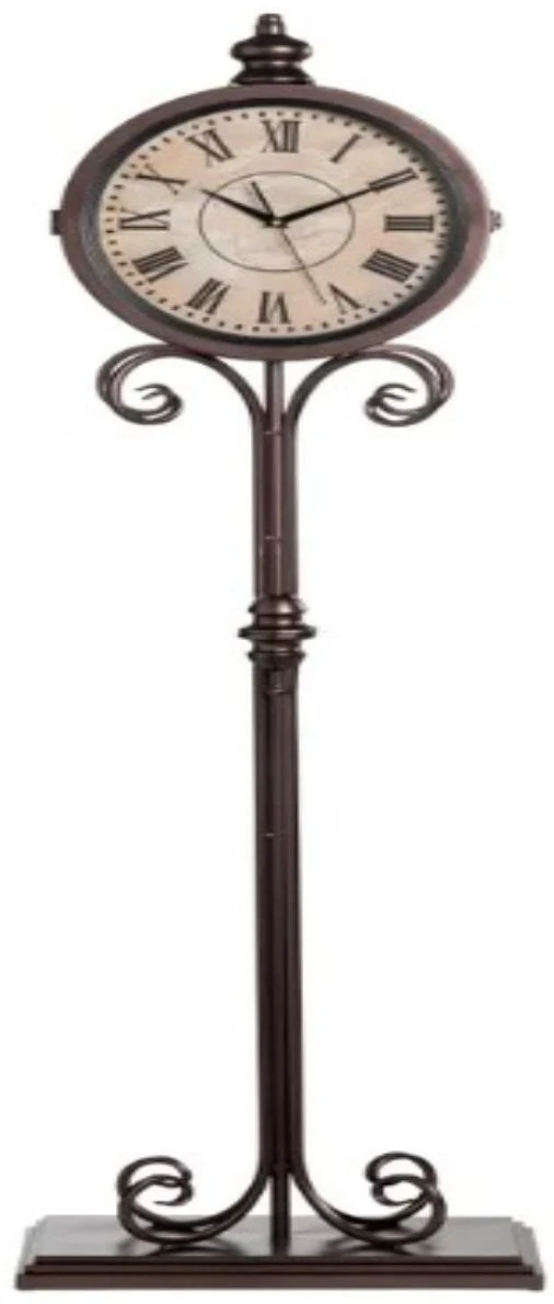 Crestview Collection Somerville Brown Floor Clock 4 Crestview Collection Somerville Brown Floor Clock - Image 2