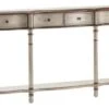 Crestview Collection Victoria Light Brown Console Table With Gold Accents -Crestview Shop 437ef1b1 982e 4d12 afaf 86dd42d3223f