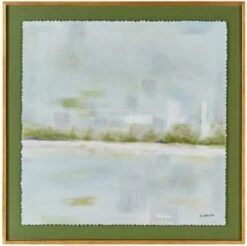 Crestview Collection Misty Green Wall Art