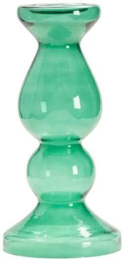 Crestview Collection Miramar Green Medium Candleholder