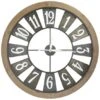 Crestview Collection Clock In Black/Brown Wall Clock -Crestview Shop 4b59313a 9d80 4b9a 9cee 991a3260c5c4