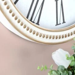 Crestview Collection Tock'n Gold/White Clock -Crestview Shop 4c2b6294 c022 4b82 999f eb0092c12ffd