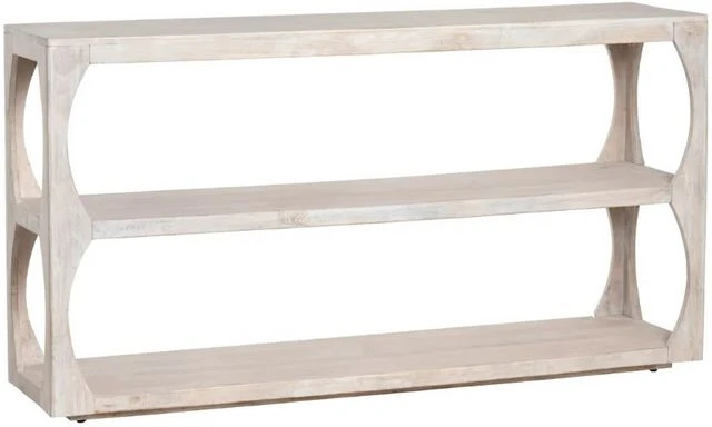 Crestview Collection Apollo White Console Table 3 Crestview Collection Apollo White Console Table