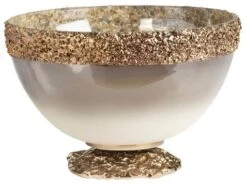 Crestview Collection Akoya Medium Gold Bowl