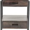 Crestview Collection Beckett Brown Side Table With Black Frame 1 Crestview Collection Beckett Brown Side Table With Black Frame -Crestview Shop 4e0657cc 1f21 4b20 ac8e 4c75d3371f72