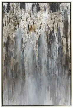 Crestview Collection Gray/Light Gray Wall Art