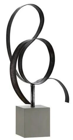 Crestview Collection Lan Concrete Free Form Sculpture