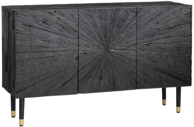 Crestview Collection Obsidian Black Sideboard 3 Crestview Collection Obsidian Black Sideboard