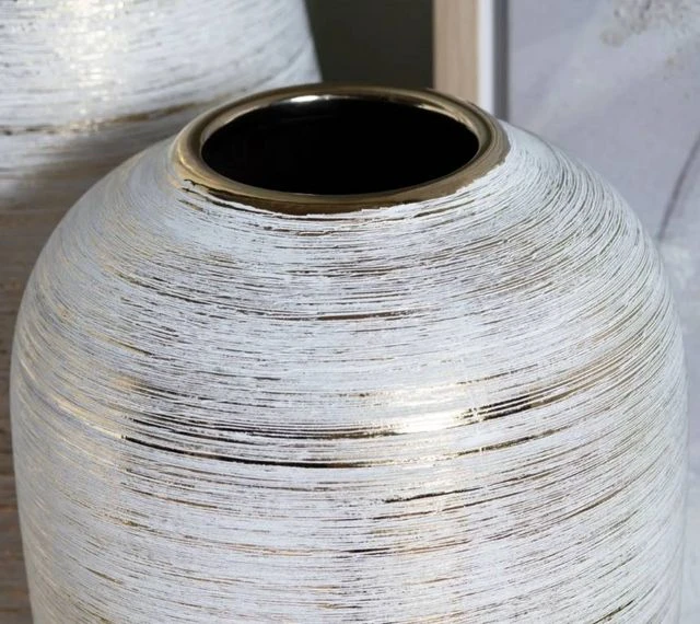 Crestview Collection Trinity Silver Small Vase 6 Crestview Collection Trinity Silver Small Vase - Image 4