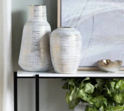 Crestview Collection Trinity Silver Small Vase 11 Crestview Collection Trinity Silver Small Vase -Crestview Shop 561ae437 8f33 4624 a2bb e58ff8710b21