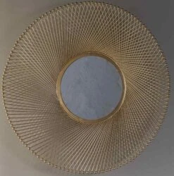 Crestview Collection Campbell Gold Wall Mirror -Crestview Shop 5cab1dde eeb3 4843 ae38 5bf1b3888b24