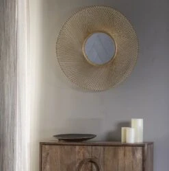 Crestview Collection Campbell Gold Wall Mirror -Crestview Shop 61c503df d1c4 42c4 b298 8ec8f31ced73